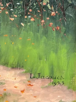 Best Pamono L. Jacques, Hermance, Genève, 1923, Oil on Canvas