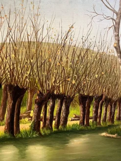 Best Pamono L. Jacques, Hermance, Genève, 1923, Oil on Canvas