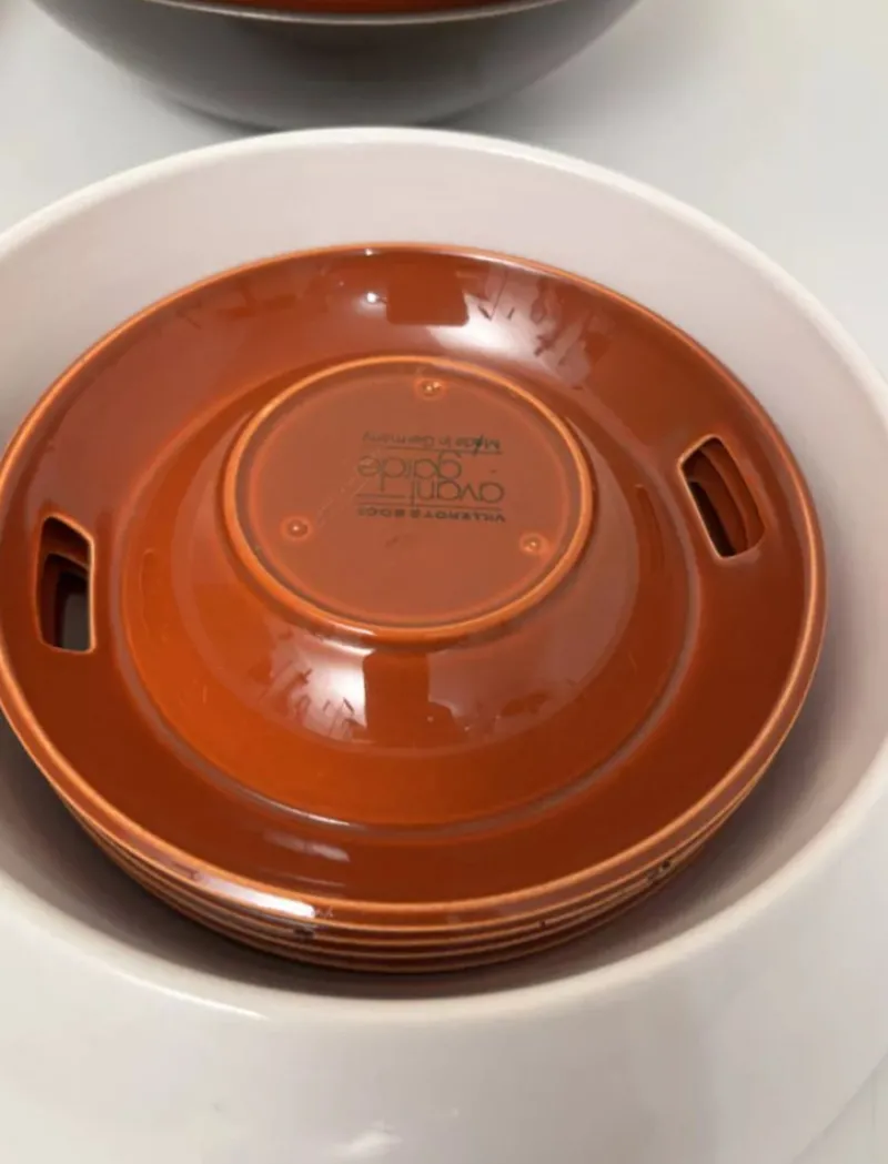 Pamono La Boule Service by Helen von Boch for Villeroy & Boch, 1971, Set of 18> Dinnerware Accessories