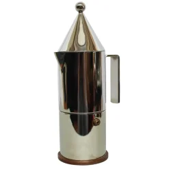 Hot Pamono La Conica Coffee Maker by Aldo Rossi for Alessi, 1980s
