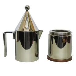 Hot Pamono La Conica Coffee Maker by Aldo Rossi for Alessi, 1980s