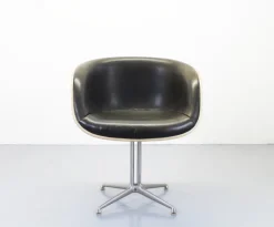 Pamono La Fonda Swivel Chair by Charles and for Herman Miller> Office Chairs
