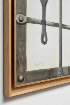 Pamono La Grille, 1960s, Ink Wash Drawing><noscript><img width=
