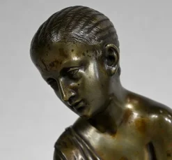 Pamono La Joueuse d’Osselets, 19th-Century, Bronze><noscript><img width=