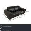 Pamono Laauser Two-Seater Sofa in Leather> Couches & Sofas