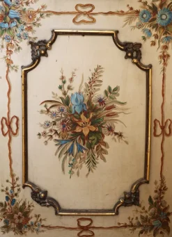 Pamono Lacquered and Hand Painted Interior Door, 1960><noscript><img width=
