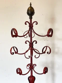 Hot Pamono Lacquered Iron Coat Stand, 1950s