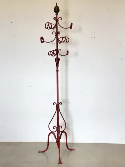 Hot Pamono Lacquered Iron Coat Stand, 1950s