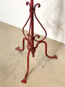 Hot Pamono Lacquered Iron Coat Stand, 1950s
