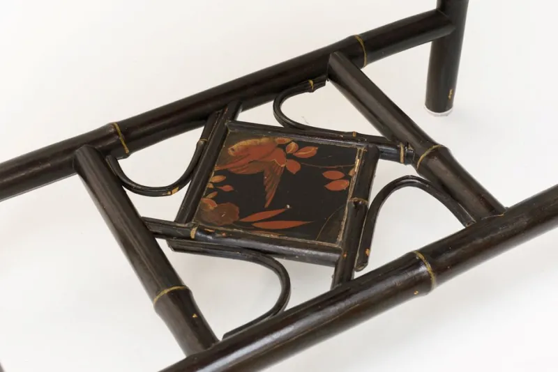 Pamono Lacquered Occasional Card Table, 1890s> Game Tables