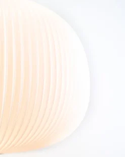 Pamono Lamella Pendant in White Plastic by Takagi & Homstvedt for Le Klint><noscript><img width=