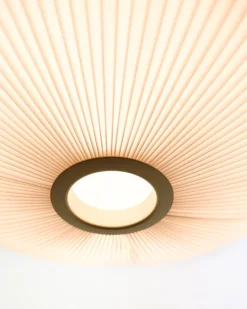 Pamono Lamella Pendant in White Plastic by Takagi & Homstvedt for Le Klint><noscript><img width=