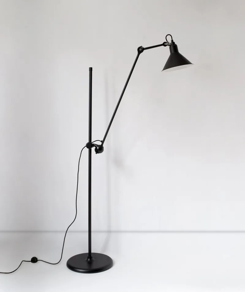 Pamono Lampe Gras N° 215 Floor Lamp by Bernard-Albin Gras> Floor Lamps