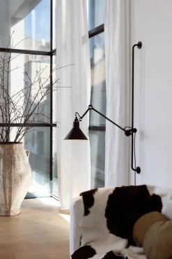 New Pamono Lampe Gras N° 214 Wall Lamp by Bernard-Albin Gras