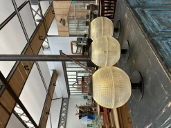 Pamono Lamps from Holophane, 1970s, Set of 3><noscript><img width=