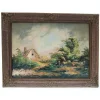 Pamono Landscape with a Hut, Oil on Canvas, Framed> Old Masters