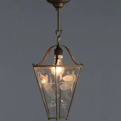 Hot Pamono Lantern Pendant Light, Italy, 20th Century