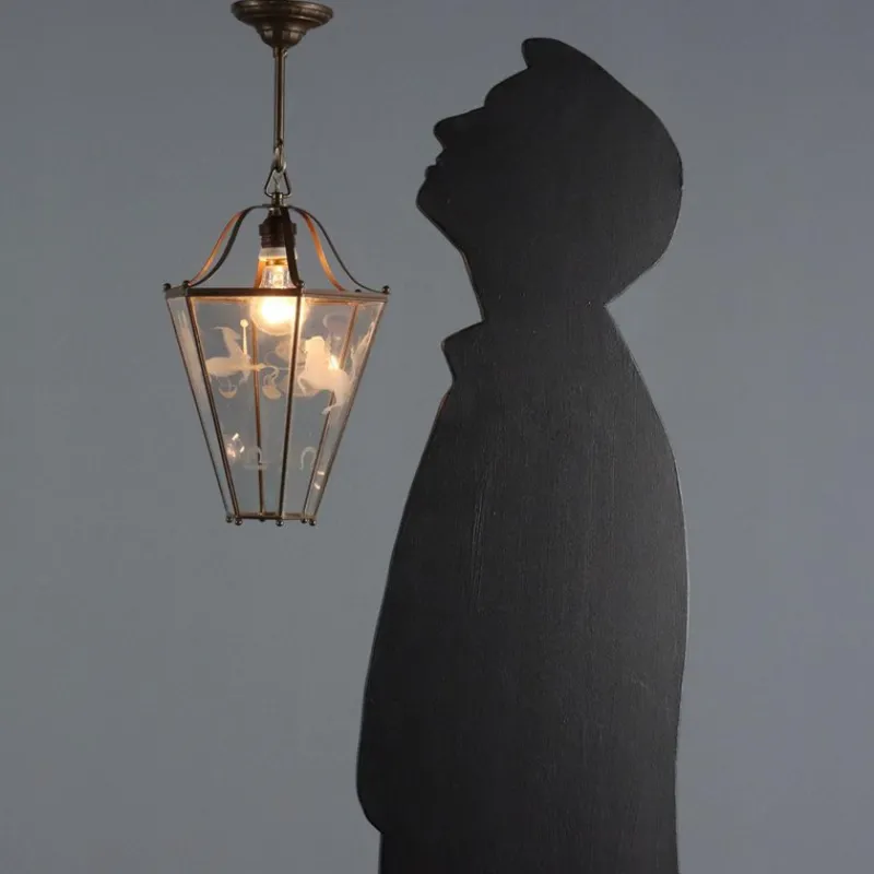 Hot Pamono Lantern Pendant Light, Italy, 20th Century