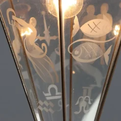 Hot Pamono Lantern Pendant Light, Italy, 20th Century