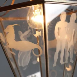 Hot Pamono Lantern Pendant Light, Italy, 20th Century