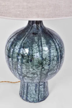 Pamono Lanzarote Green and Light Blue Lamp by Barracuda Interiors><noscript><img width=