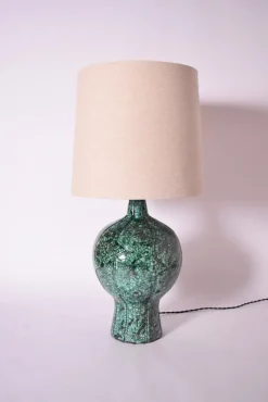 Pamono Lanzarote Green Marbled Lamp by Barracuda Interiors><noscript><img width=