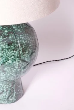 Pamono Lanzarote Green Marbled Lamp by Barracuda Interiors><noscript><img width=