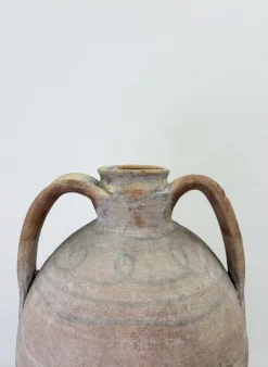 Sale Pamono Large Antique Amphora with Swirl Pattern