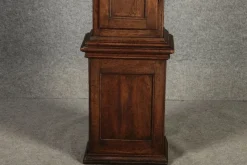 Pamono Large Antique Baroque Grandfather Clock in Oak, 1750