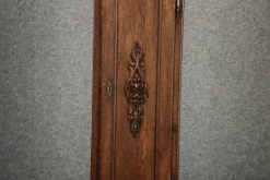 Pamono Large Antique Baroque Grandfather Clock in Oak, 1750