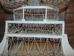 Pamono Large Antique Canary Bird Cage><noscript><img width=