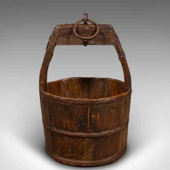 Pamono Large Antique Country Garden Well Bucket, 1800><noscript><img width=