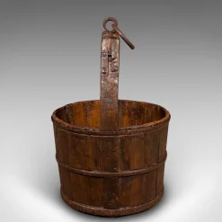 Pamono Large Antique Country Garden Well Bucket, 1800><noscript><img width=