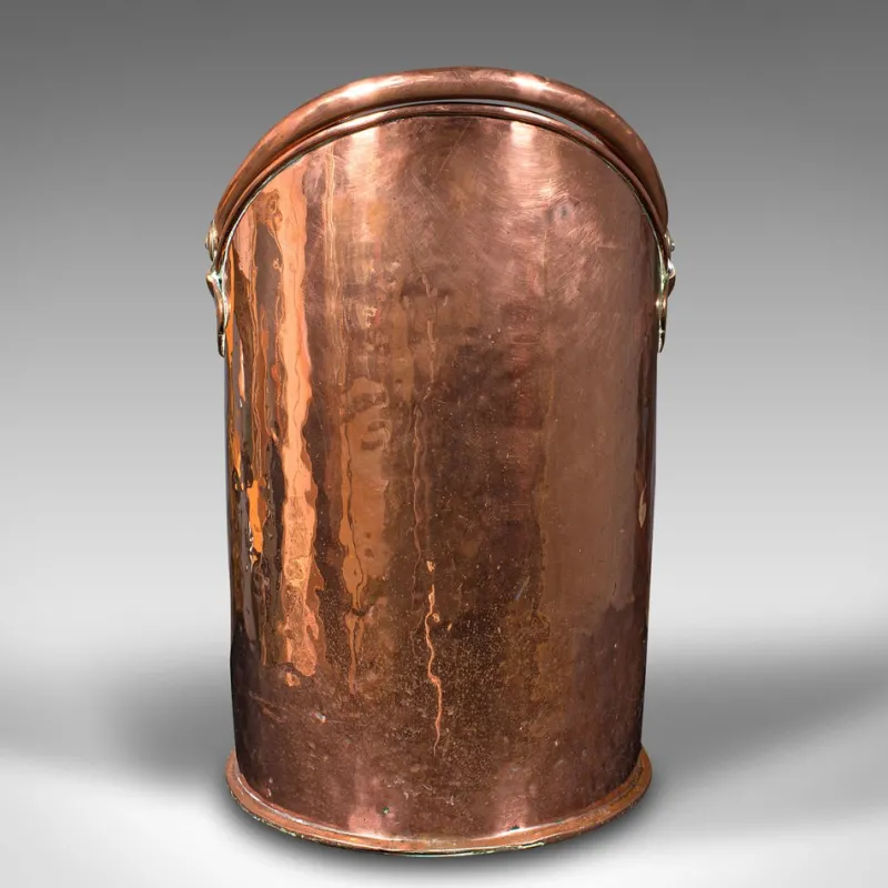 Pamono Large Antique Country House Coal Bin> Fireplaces And Mantels