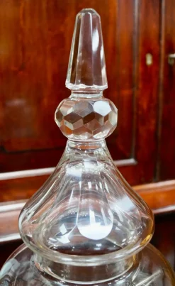Pamono Large Antique Crystal Whiskey Dispenser, 1870><noscript><img width=