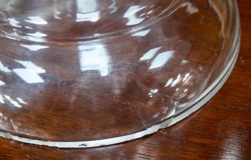Pamono Large Antique Crystal Whiskey Dispenser, 1870> Glassware