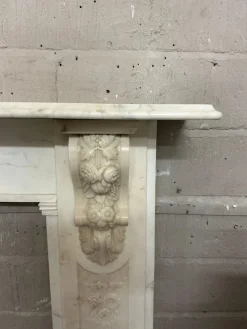 New Pamono Large Antique English Fireplace, 1860