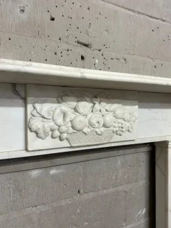New Pamono Large Antique English Fireplace, 1860