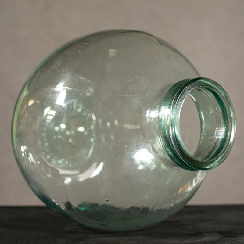 Pamono Large Antique English Victorian Glass Storage Jar, 1900s> Glassware