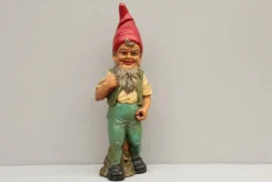 Outlet Pamono Large Antique Garden Gnome from Heissner, 1930