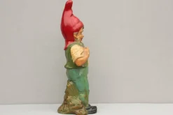 Outlet Pamono Large Antique Garden Gnome from Heissner, 1930