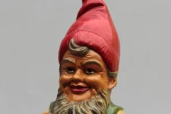 Outlet Pamono Large Antique Garden Gnome from Heissner, 1930
