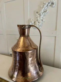 Pamono Large Antique George III Water Jug in Copper, 1800