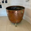 Discount Pamono Large Antique George III Copper and Brass Log Bin, 1800