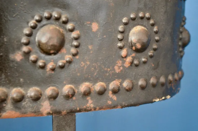 Pamono Large Antique Metal Planter> Planters And Jardiniere