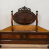 Pamono Large Antique Portuguese Romantic Bed, 19th Century> Beds & Bedroom Sets