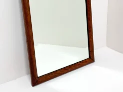 Pamono Large Antique Scalloped Wood Framed Mirror><noscript><img width=