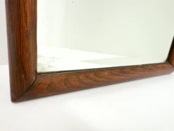 Pamono Large Antique Scalloped Wood Framed Mirror><noscript><img width=