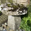 Pamono Large Antique Staddle Stone Architectural Garden Ornament, Britain, 18th Century> Garden Accessories