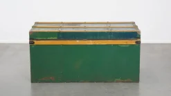 Discount Pamono Large Antique Travel Chest with Handles, Early 1900s